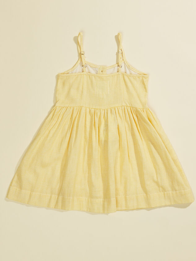 Sandie Button Dress Detail 2 - TULLABEE