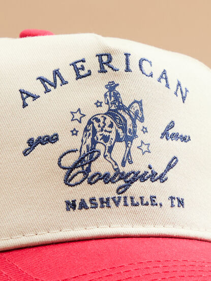 American Cowgirl Trucker Hat - TULLABEE