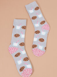 Milk & Cookies Cozy Socks - TULLABEE