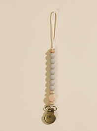 Neutral Pacifier Clip - TULLABEE
