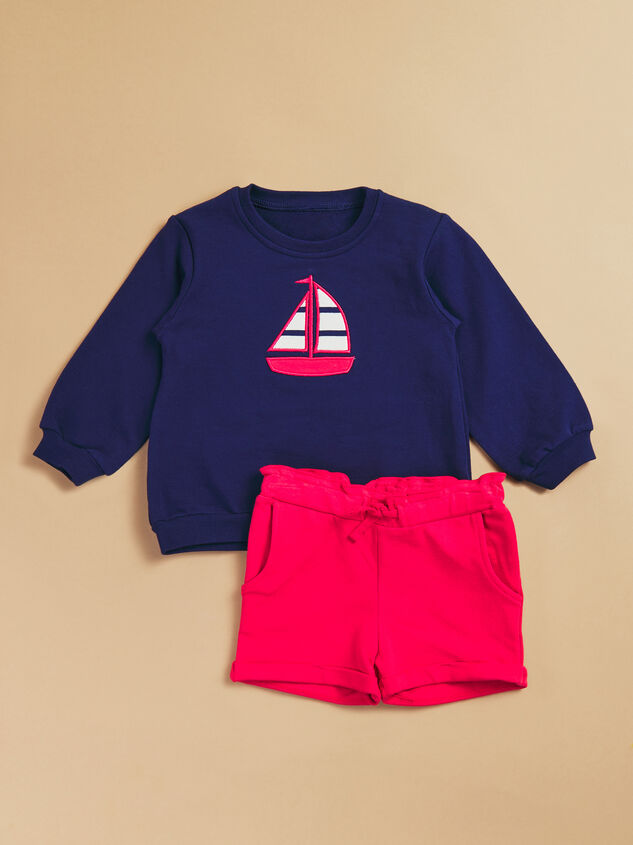 Smooth Sailing Sweatshirt and Short - TULLABEE