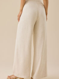 Kay Linen Trouser Detail 4 - TULLABEE