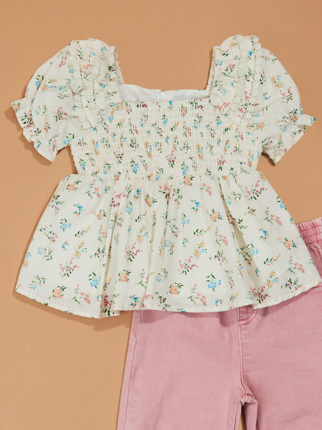 Garden Bloom Top and Pant Set - TULLABEE
