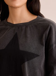 You're A Star Cropped Tee Detail 3 - TULLABEE