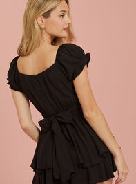Haisley Double Layered Romper Detail 3 - TULLABEE