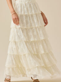 Danny Lace Maxi Skirt Detail 5 - TULLABEE