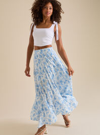 Bianca Tie Shoulder Tank Top Detail 3 - TULLABEE