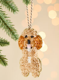 Dog Beaded Ornament - TULLABEE