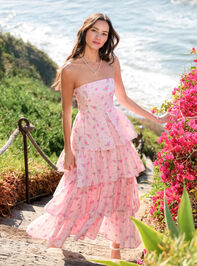 Martha Floral Maxi Dress - TULLABEE
