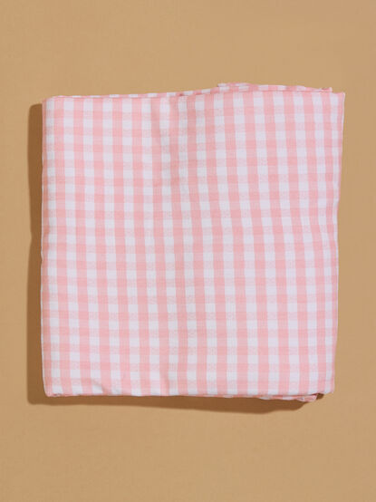 Hannah Gingham Swaddle - TULLABEE