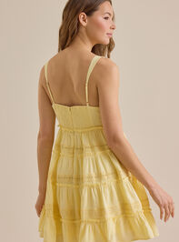 Alba Mini Dress Detail 4 - TULLABEE