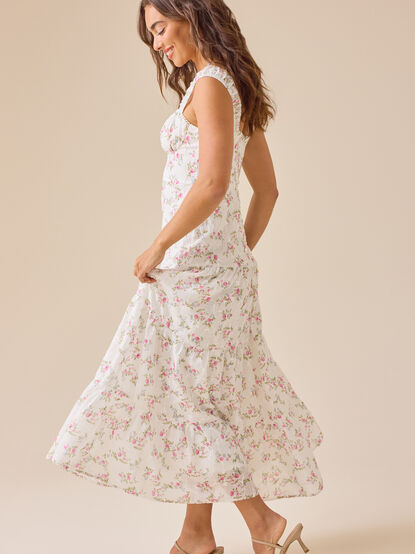 Camellia Floral Maxi Dress - TULLABEE