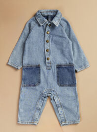Beverly Denim Jumpsuit - TULLABEE
