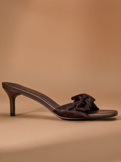 Uptown Leopard Bow Heel By Matisse - TULLABEE