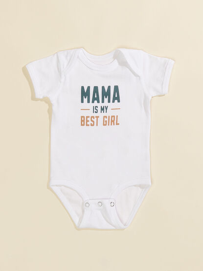 Mama is My Best Girl Romper - TULLABEE