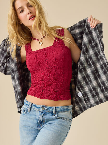 Blaire Seamless Floral Cami - TULLABEE