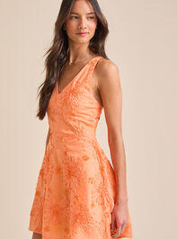 Daphney Floral Mini Dress Detail 3 - TULLABEE