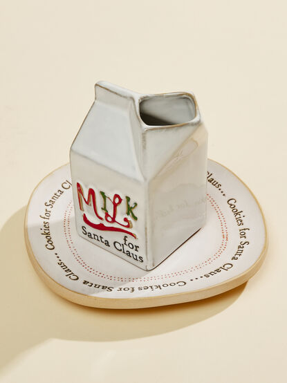 Milk & Cookies For Santa Claus Set - TULLABEE