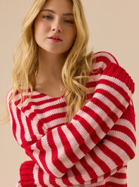 Kataleya Striped Sweater Detail 3 - TULLABEE