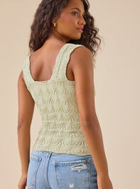 Blaire Seamless Floral Cami Detail 4 - TULLABEE
