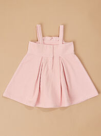 Cary Corduroy Ruffle Jumper Detail 3 - TULLABEE