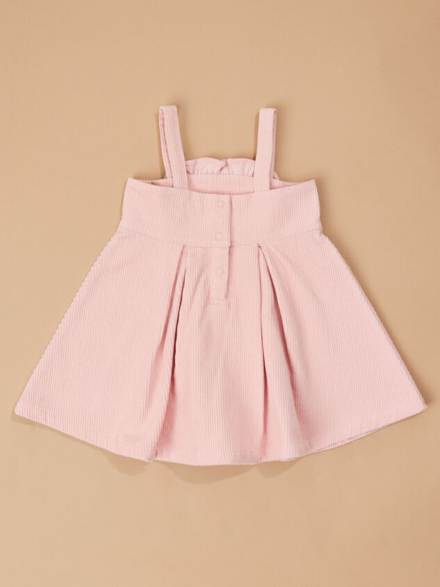 Cary Corduroy Ruffle Jumper Detail 3 - TULLABEE