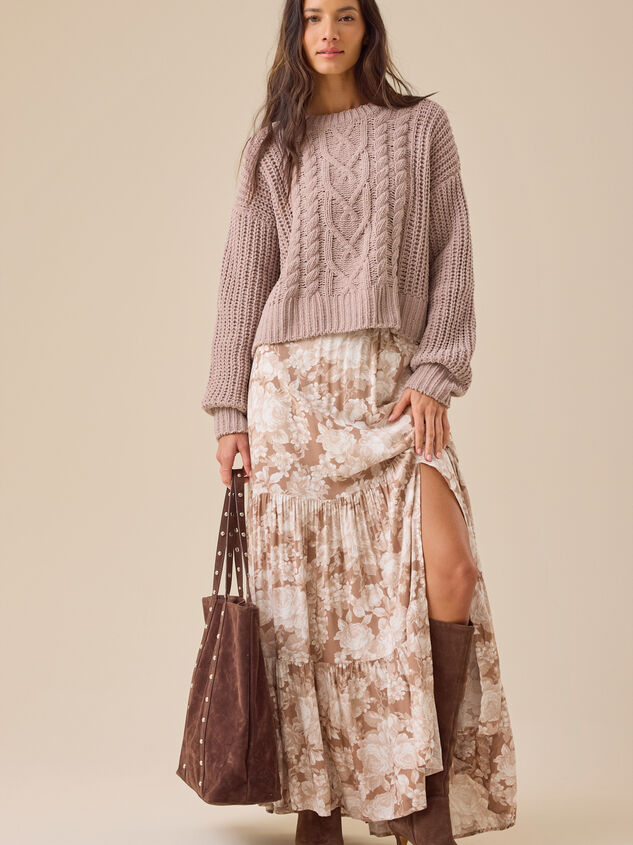 Rynn Floral Maxi Skirt - TULLABEE