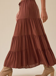 Lorie Midi Skirt Detail 4 - TULLABEE