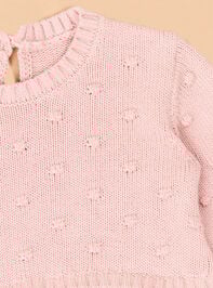 Rose Bear Popcorn Dress Set Detail 2 - TULLABEE