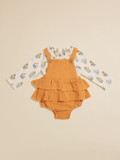 Ginger Floral Top and Bubble Set by MudPie - TULLABEE