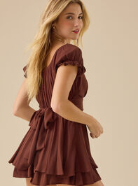 Haisley Layered Crossover Romper Detail 2 - TULLABEE