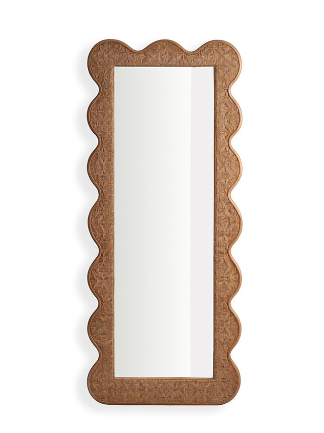Calia Rattan Mirror - TULLABEE