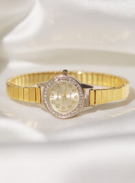 Crystal Stretch Watch Detail 2 - TULLABEE