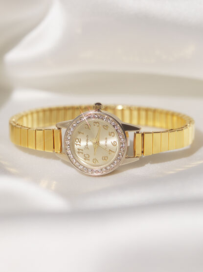 Crystal Stretch Watch - TULLABEE