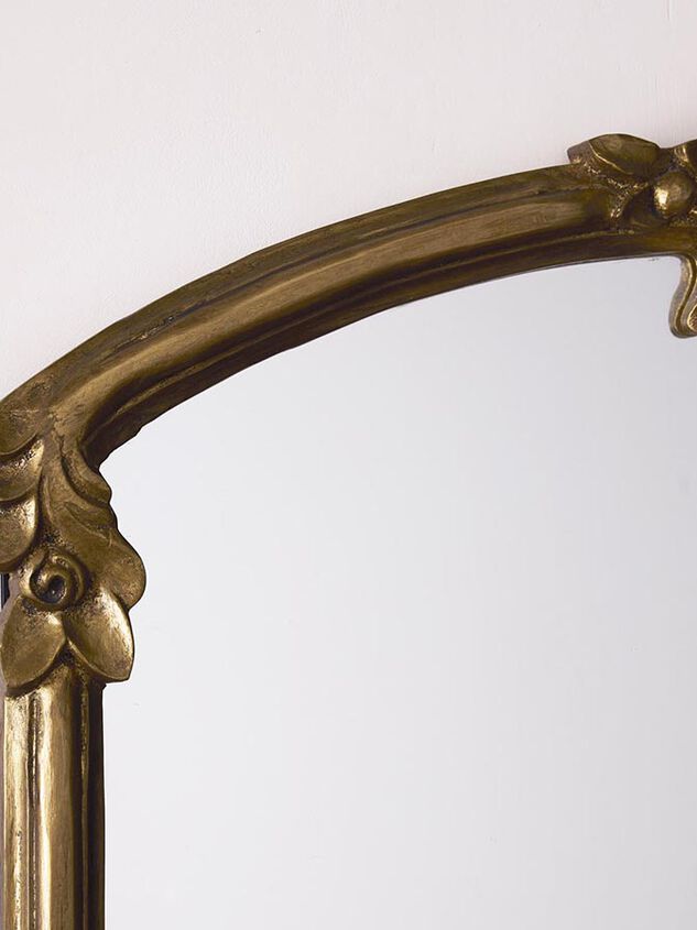 Amelie Gilded Wood Mirror Detail 2 - TULLABEE