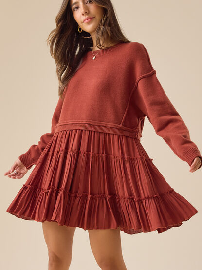 Adelaide Sweater Dress - TULLABEE