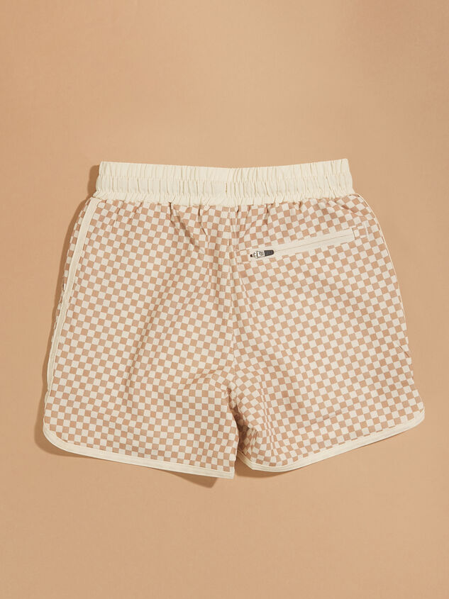 Judah Checkered Shorts by Play X Play Detail 2 - TULLABEE