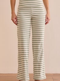 Slow Moments Stripe Pant Detail 3 - TULLABEE