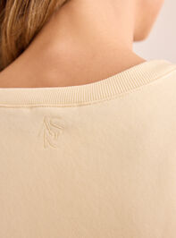 Pit Stop Bow Sleeve Pullover Detail 6 - TULLABEE