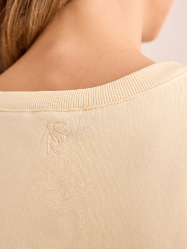 Pit Stop Bow Sleeve Pullover Detail 6 - TULLABEE