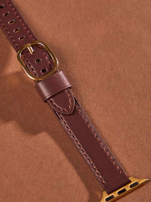 Leather Watch Band Detail 2 - TULLABEE