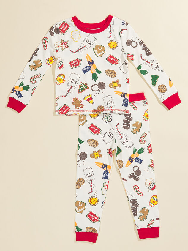 Santa's Cookies Pajamas by MudPie Detail 1 - TULLABEE