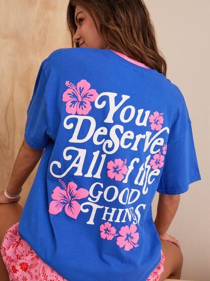 All The Good Things Oversized Tee - TULLABEE