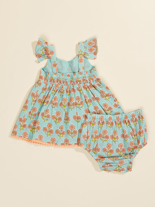 Daffodil Dress And Bloomer Set - TULLABEE