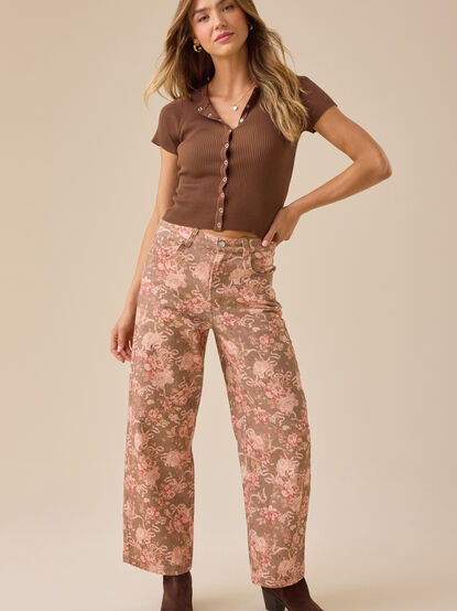 Rayna Straight Leg Pants - TULLABEE