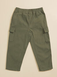 Jackson Toddler Cargo Pants Detail 2 - TULLABEE