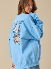 Snowy Bronco Pullover Detail 5 - TULLABEE