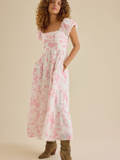 Ailany Floral Maxi Dress - TULLABEE