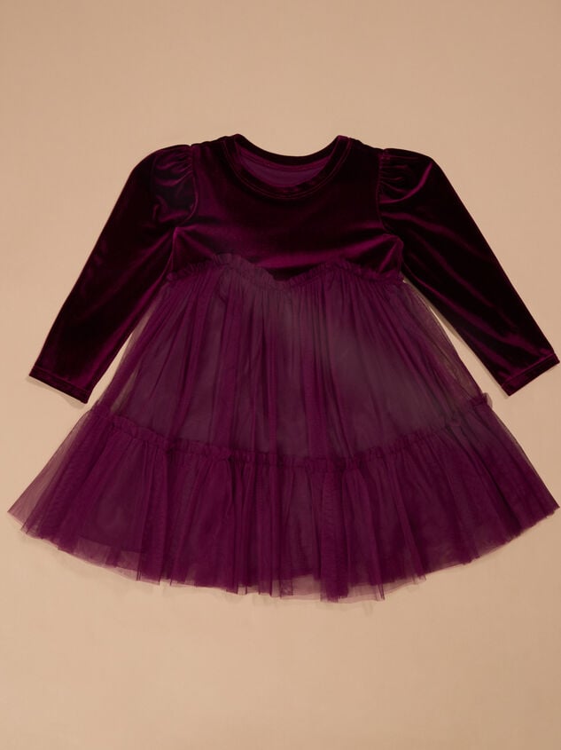 Caroline Velvet Baby Dress - TULLABEE