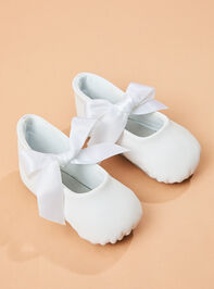 Nina Bow Ballet Flat Detail 2 - TULLABEE